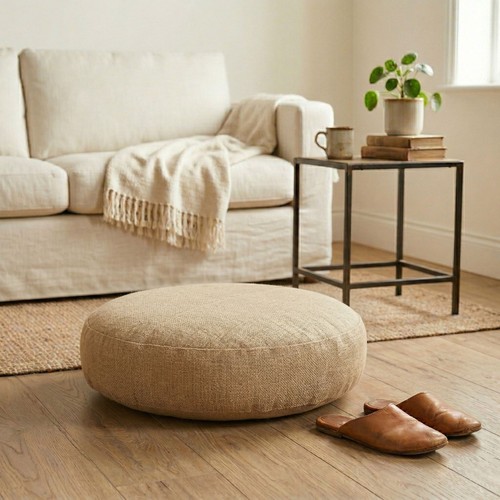 Pouf seduta juta cm - pouf,