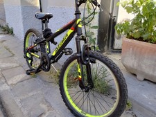 bicicletta Atala bimbo 20 nero giallo fluo 