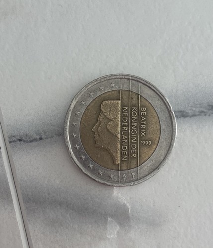 Moneta euro rara da - moneta, 2