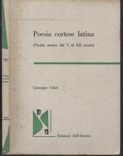 Libri chiri poesia cortese - chiri,