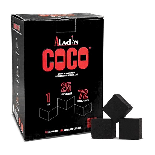 Charbon chicha naturel coco - chicha,