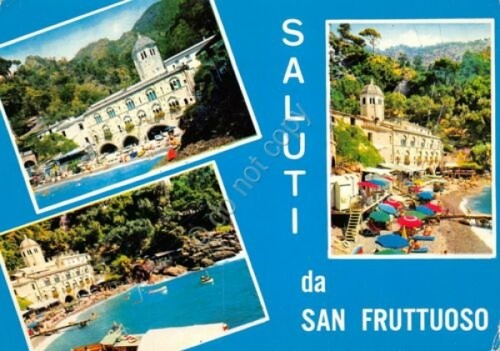 Cartolina san fruttuoso vedute - cartolina,