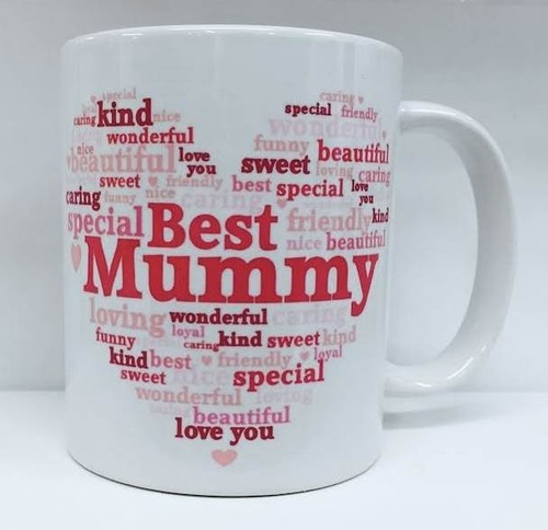 Tazza best mummy heart - best, bianca