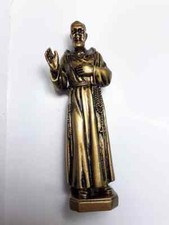 STATUETTA PADRE PIO ALTA 12 CM SAN PIO STATUA SOUVENIR PIETRALCINA