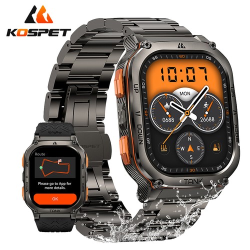 Smartwatch kospet tank - smartwatch, m3
