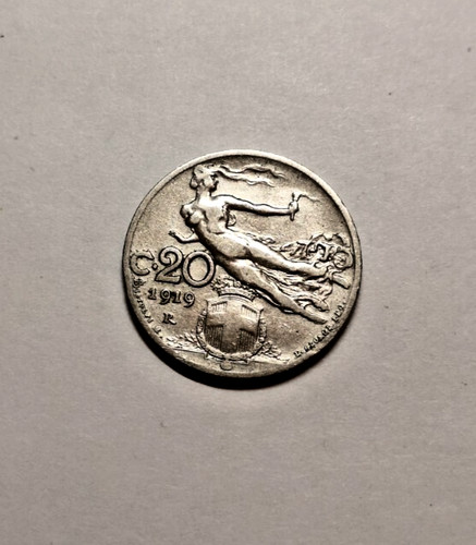 Moneta centesimi 1919 - moneta, 20
