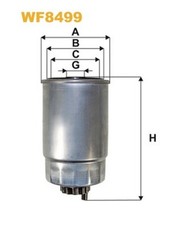 WF8499 FILTRO CARBURANTE PER