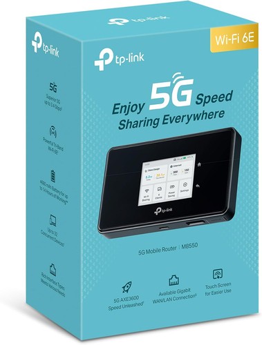 Link m8550 mobile router - tp-link, 5g