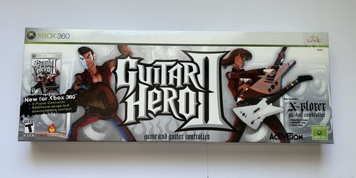 Sealed xbox 360 guitar hero - sealed,