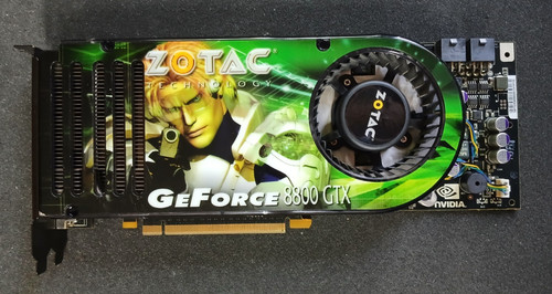Zotac geforce 8800 gtx 768 - zotac,