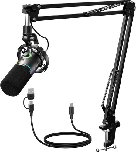 Maono pd200xs rgb - pd200xs, usb/xlr