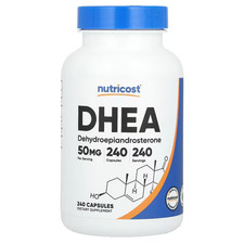 DHEA50 , 240 capsule vegetariane by NUTRICOST 50mg !! CONSEGNA GRATUITA !!