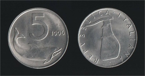 Lire 1996 delfino timone - delfino,