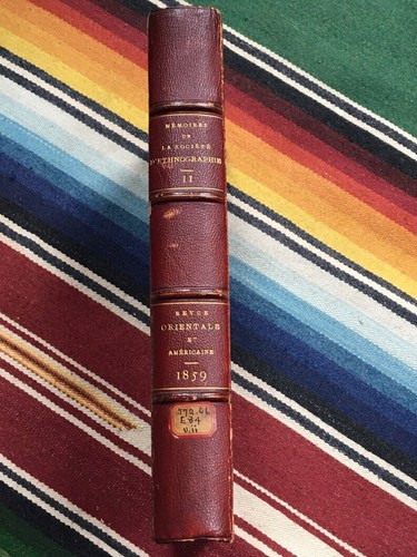 Antique french ethnographic - french,