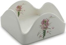 PORTATOVAGLIOLI DA TAVOLA IN CERAMICA,PORTA TOVAGLIOLI CON FIORI,SAI5037