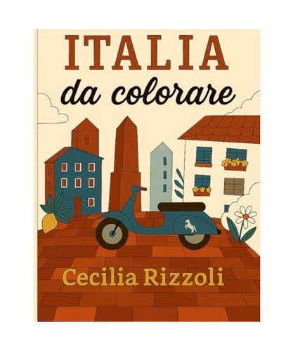 Italia colorare libro - da,