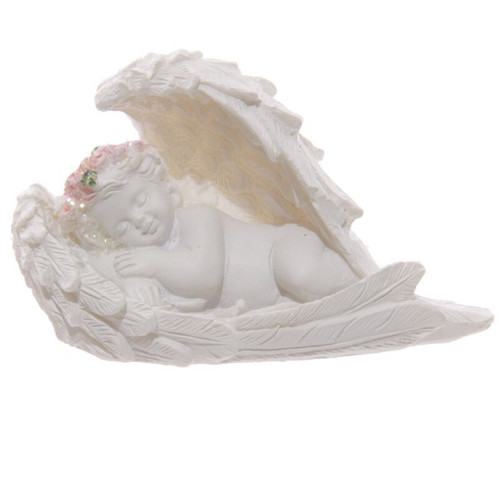 Cherubino dormiente con corona - cherubino,