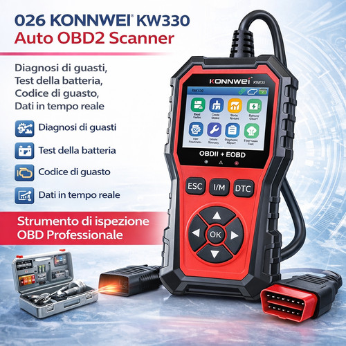 Scanner obd2 konnwei - konnwei, kw330