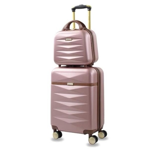 Set bagagli rosa oro - , 2