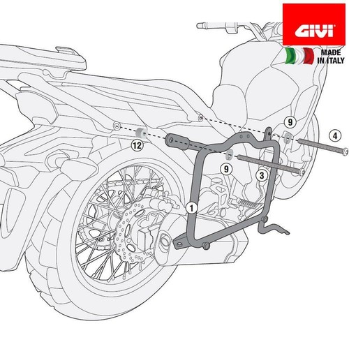 Givi pl4121 telai - telai, laterali