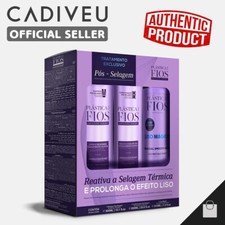 Cadiveu Plastica dos Fios Post Sigillante Kit Cura Domiciliare Pos Selagem Trattamento Capelli