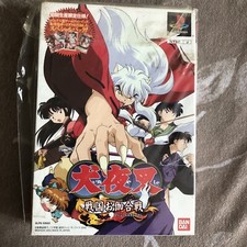 Inuyasha Sengoku Otogi Gassen Limited Edition Playstation PS1  Ban Dai 