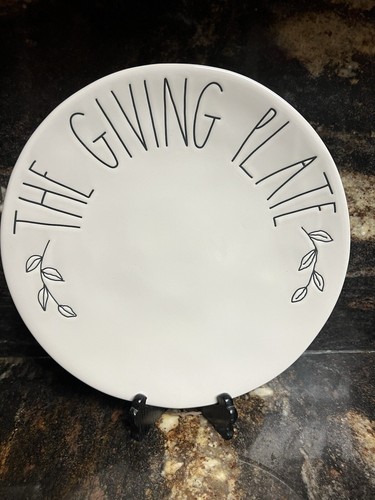 Rae dunn the giving plate - the,