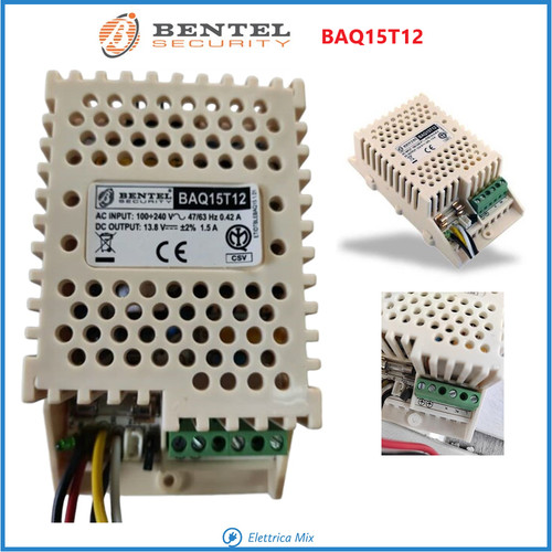 Alimentatore bentel baq15t12 - alimentatore,