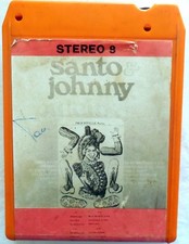 CARTRIDGE TRACK TAPE CASSETTA STEREO 8 SANTO JOHNNY PULCINELLA