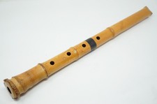 Japanese Shakuhachi Bamboo Flute Vintage Flute from Japan 0115F4