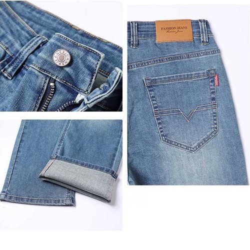 Jeans uomo poliestere - , gamba