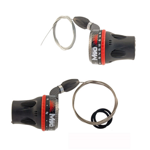 Coppia comandi cambio sunrace - comandi,