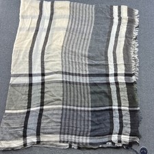 Sciarpa lana Jacob Cohen 64 x 56 unisex maglia quadri made in Italy scialle