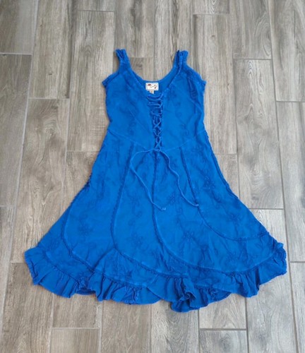 Abito scully blu corsetto - abito,