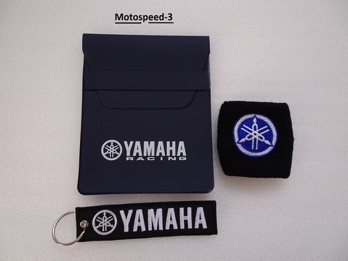Porta documenti yamaha blu - documenti,