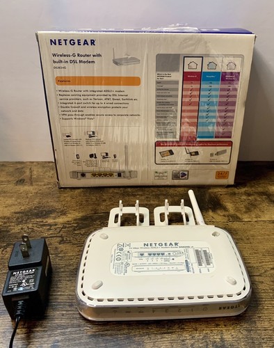 Netgear dg834g router - netgear,