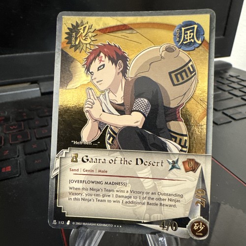 2002 naruto ccg - naruto, gaara