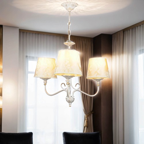 Lampadario ganara oro - ganara, in