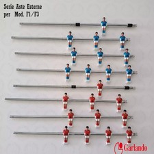 SERIE ASTE ESTERNE PER CALCIO BALILLA  F1/F3 GARLANDO