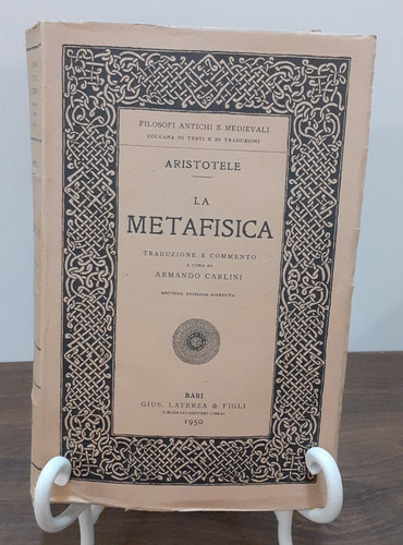 Aristotele la metafisica - aristotele,