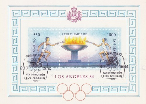 San marino foglietti - san, 1984