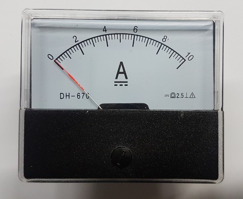 Amperometro analogico da - ,
