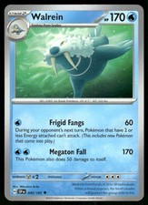 Serie 2024 Scarlet & Violet - Scintille Surging Walrein Non Comune #45