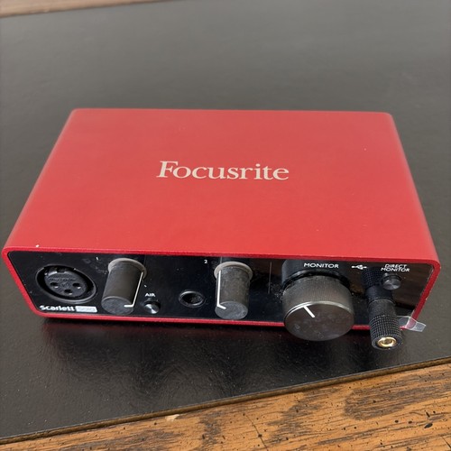 Focusrite scarlett solo 3rd - focusrite,