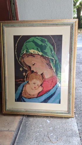 Quadro ricamato mano - ricamato,