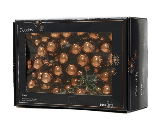 Palline natale vetro cm - palline,