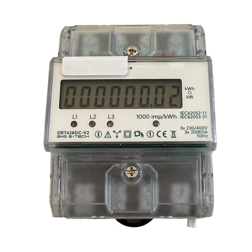 Contatore trifase digitale lcd - contatore,
