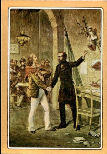 Figurina risorgimento italiano - figurina,