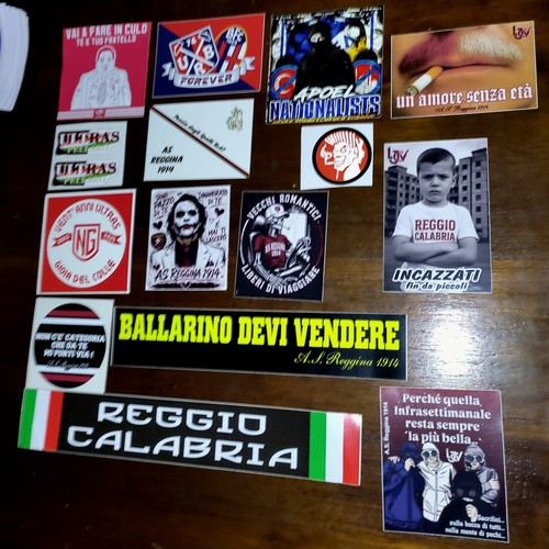 Lotto adesivi ultras vari - lotto,