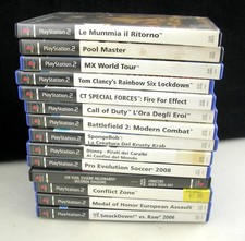LOT OF 14 PS2 GAMES LIST IN